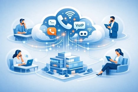 تلفن ابری چیست و چرا کسب‌وکارها به آن مهاجرت می‌کنند؟