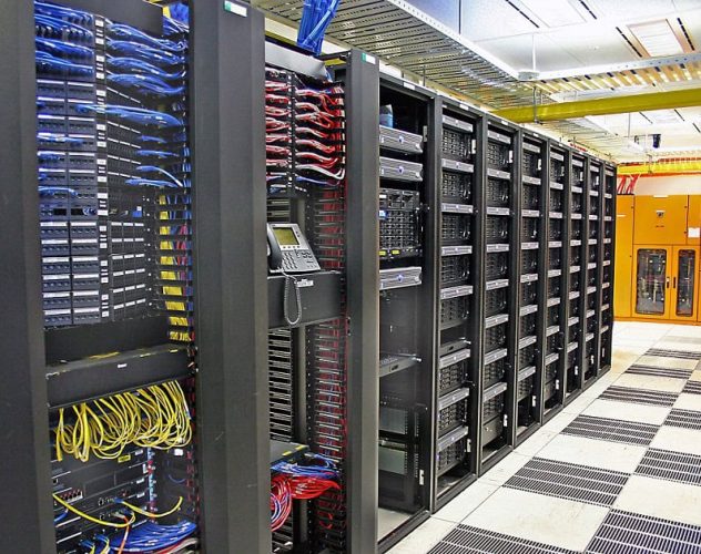 landscape view of very large data centre data storage array
** Note: Slight graininess, best at smaller sizes
